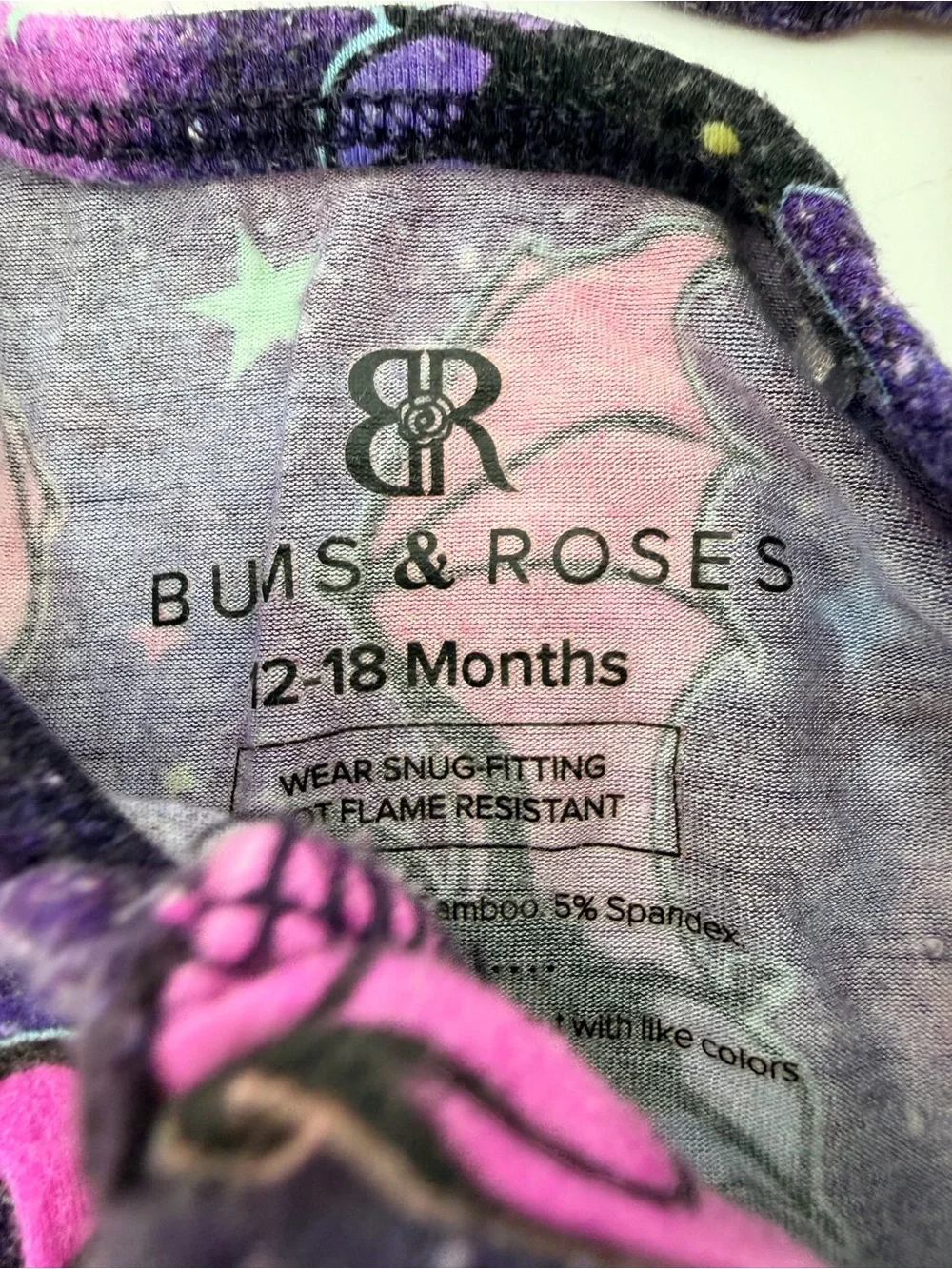 Bums & Roses Halloween Sleeper Pajamas Set of 2 Bats Pumpkins Fall